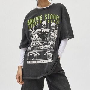 Urban Outfitters Rolling Stones Voodoo Lounge Graphic Tee shirt dress